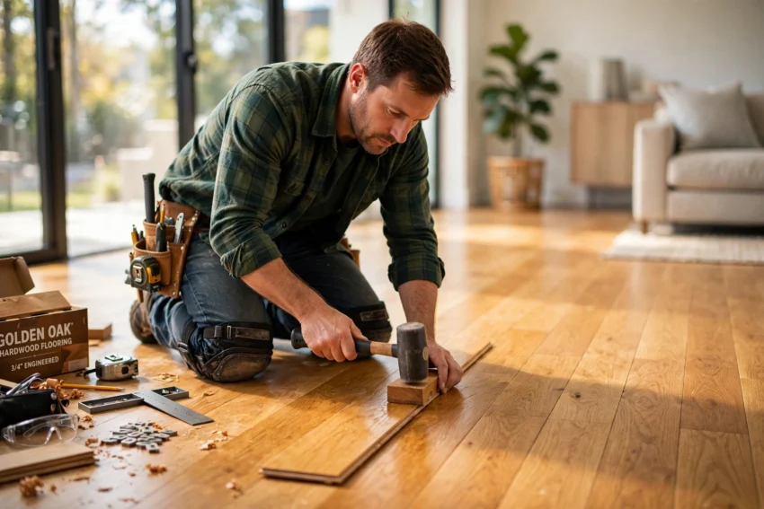 Flooring installation in Barrie Ontario