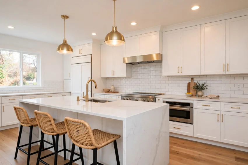 Kitchen and bathroom renovation in Barrie Ontario
